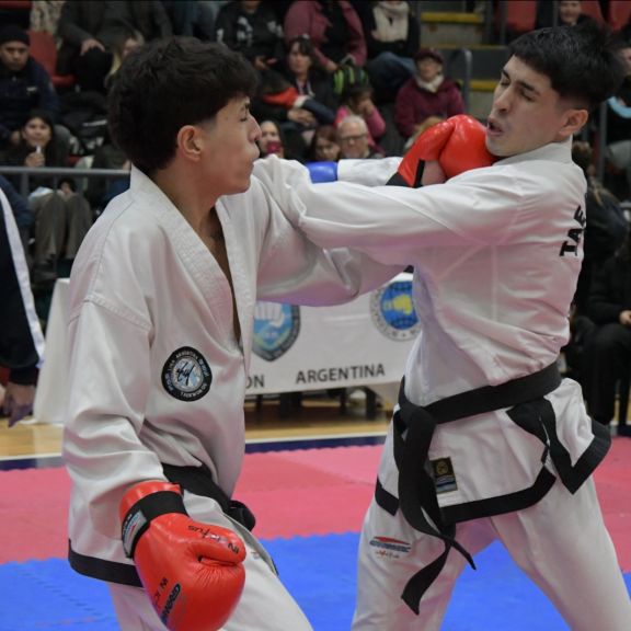 Fiesta del taekwon-do en el Pando